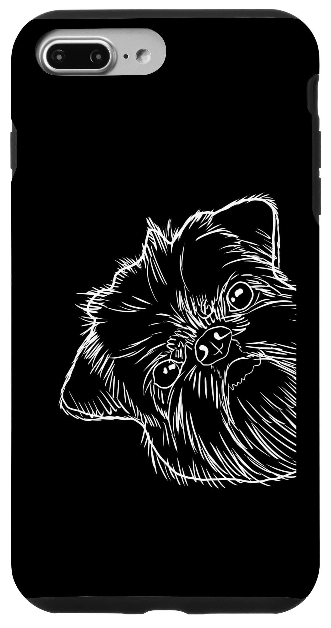 Iphone 7 Plus/8 Plus Funny Dog Brussels Griffon Case