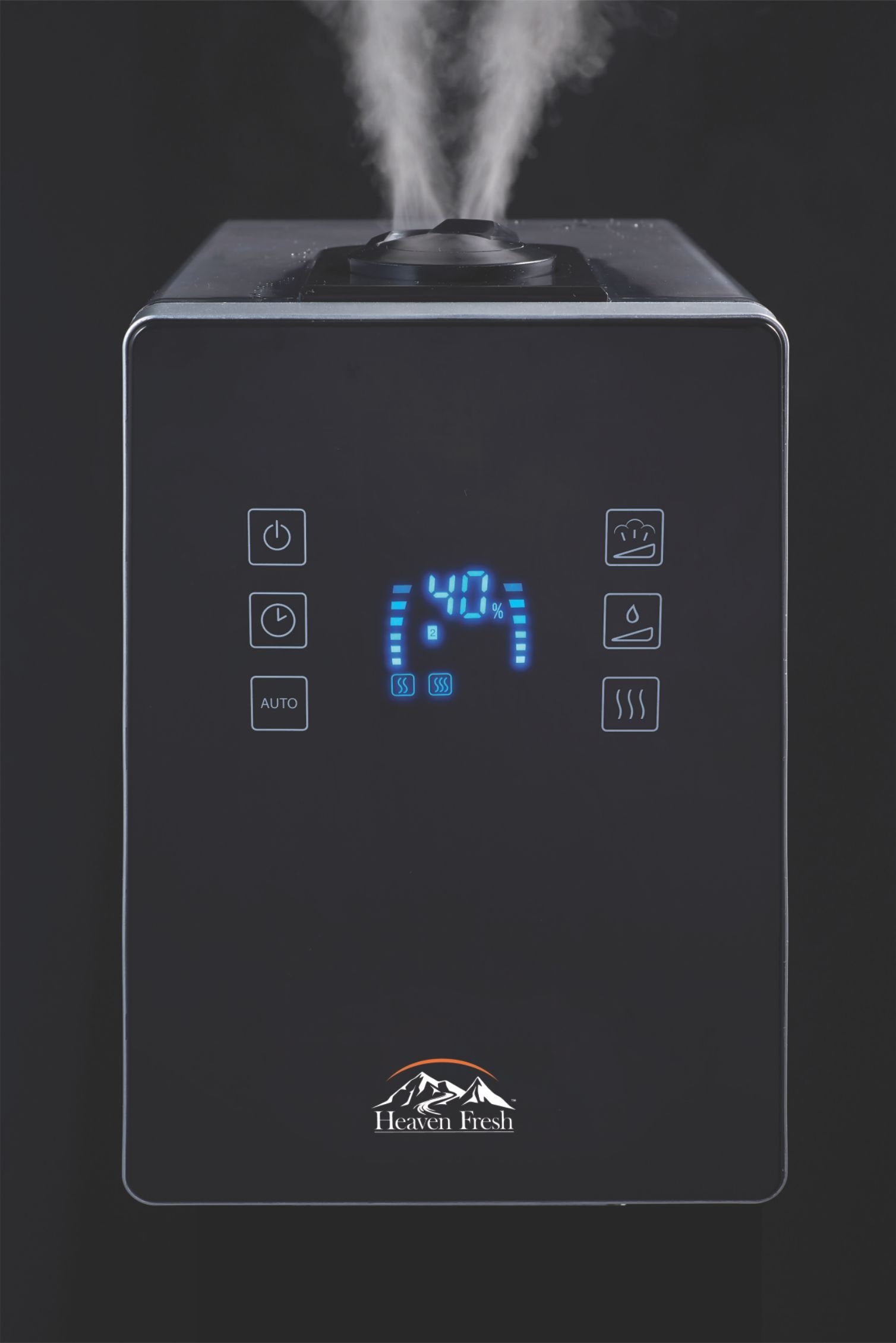 Heaven Fresh Hf 710 Digital Ultrasonic Cool/Warm Mist Humidifier With Aroma Infusion