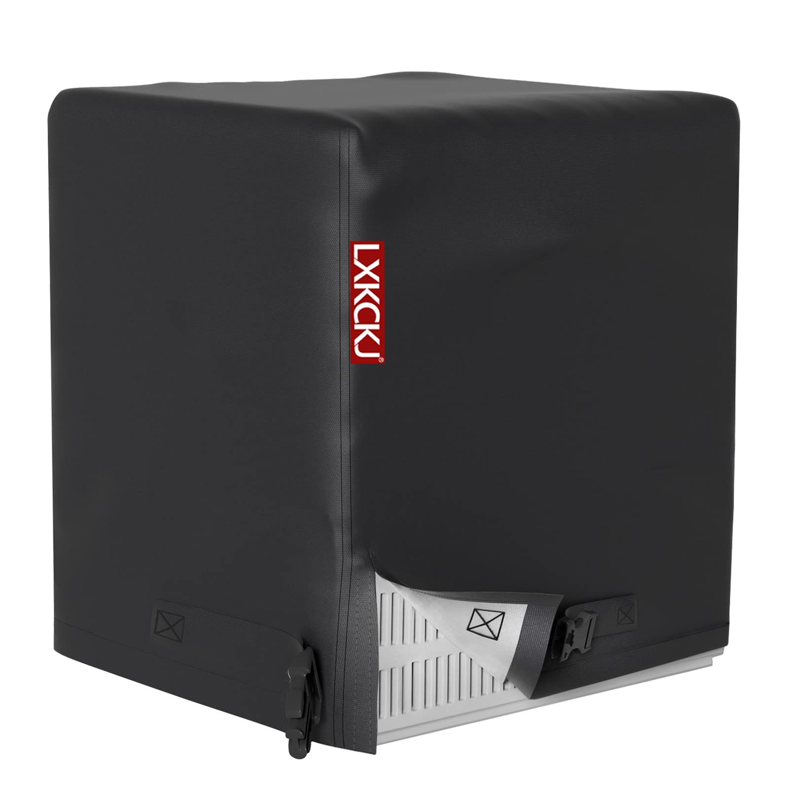 Lxkckj Air Conditioner Cover For Outside Units   420D Waterproof Air Conditioner Protection Covers For Window Unit   Winter Ac C