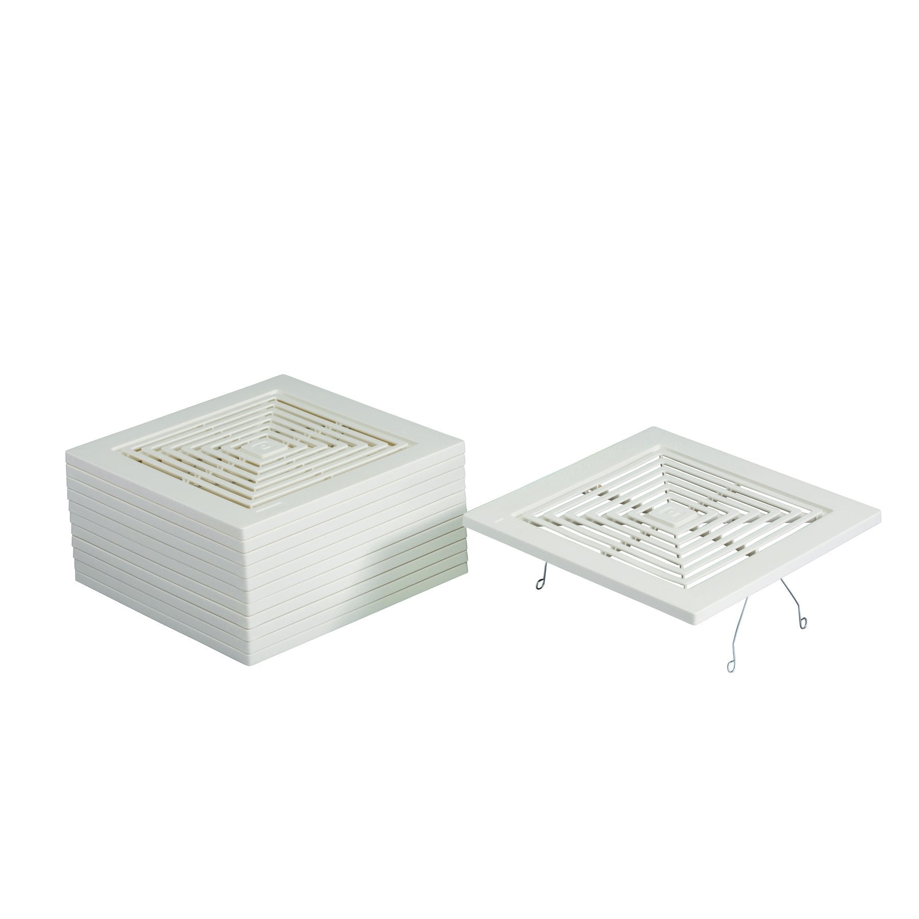 Broan Bp46 Bathroom Fan Spring Mounted Grille Assembly, White