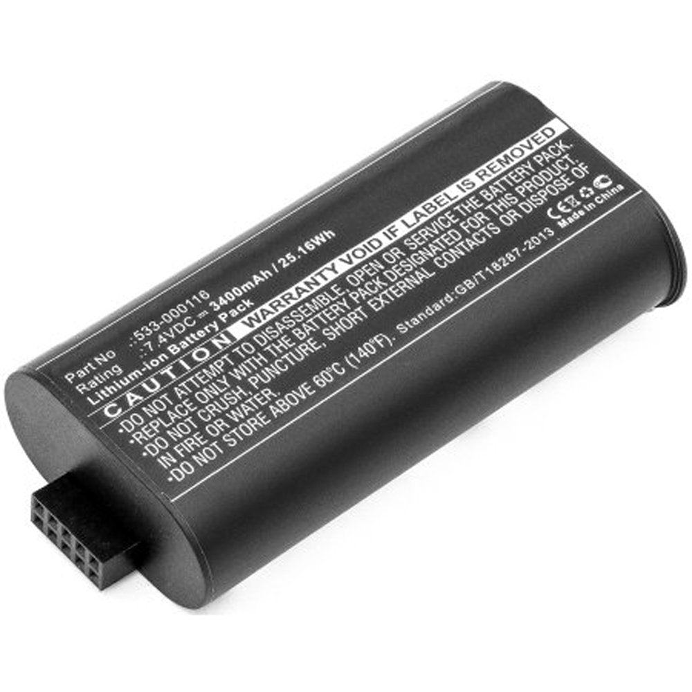 Mpf Products 3400Mah Extended 533 000116, 533 000138 Replacement Battery Compatible With Logitech Ue Megaboom S 00147 Wireless W