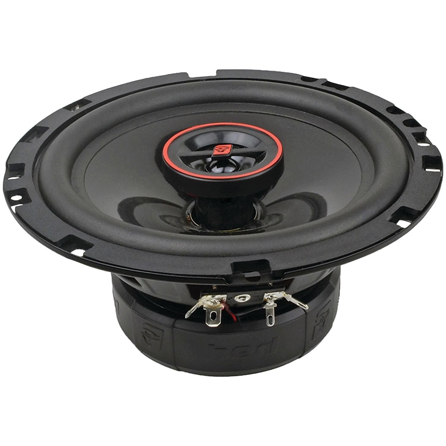 Cerwin Vega HED Series 6.5 2-Way Coaxial Car Speakers, 4O, 60W RMS, Superior Sound Quality, Durable Steel Frame, Graphite Cone, 