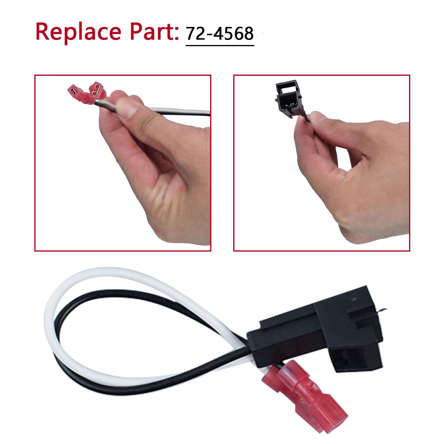 72 4568 Speaker Adapter Wiring Harness Replacement For General Motor Vehicles Gmc Buick Cadillac Chevy Silverado Sierra Suburban