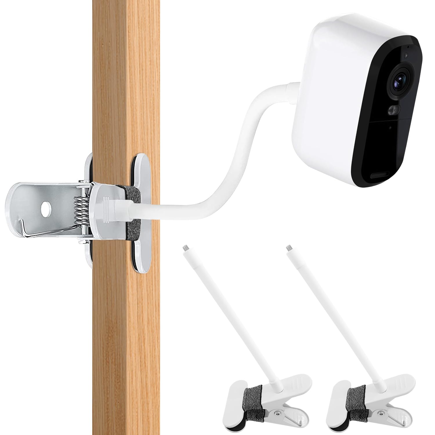 Aoztsun 2Pack Wall Mount Compatible With Arlo Essential/Arlo Pro/Arlo Ultra And Also Stick Up Cam Plug In/Elite, Stick Up Cam Battery, Also Fit For Cameras With Standard 1/4 Threaded Hole