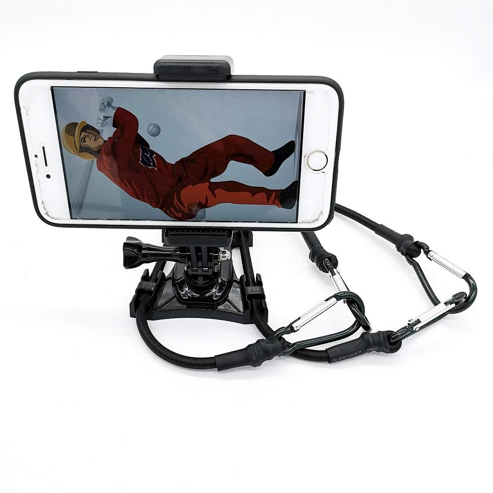 Meinuoke   Cell Phone Fence Mount   Camera Backstop Chain Link Mount For Gopro Action Camera Small Digital Camera And Smartphone