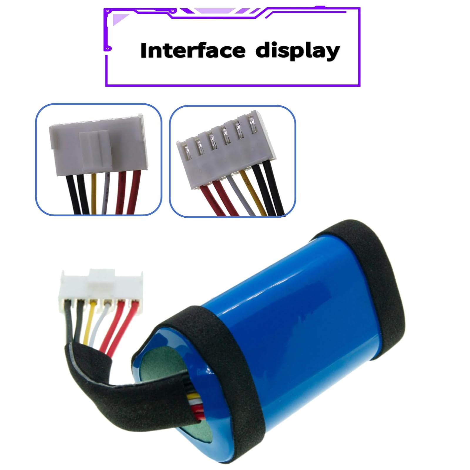 Youejoeq 10000Mah Jbl Charge 5 Battery Replacement Battery For Charge 5 Wireless Bluetooth Speaker, Fits Part No Gsp 1S3P Ch4A G