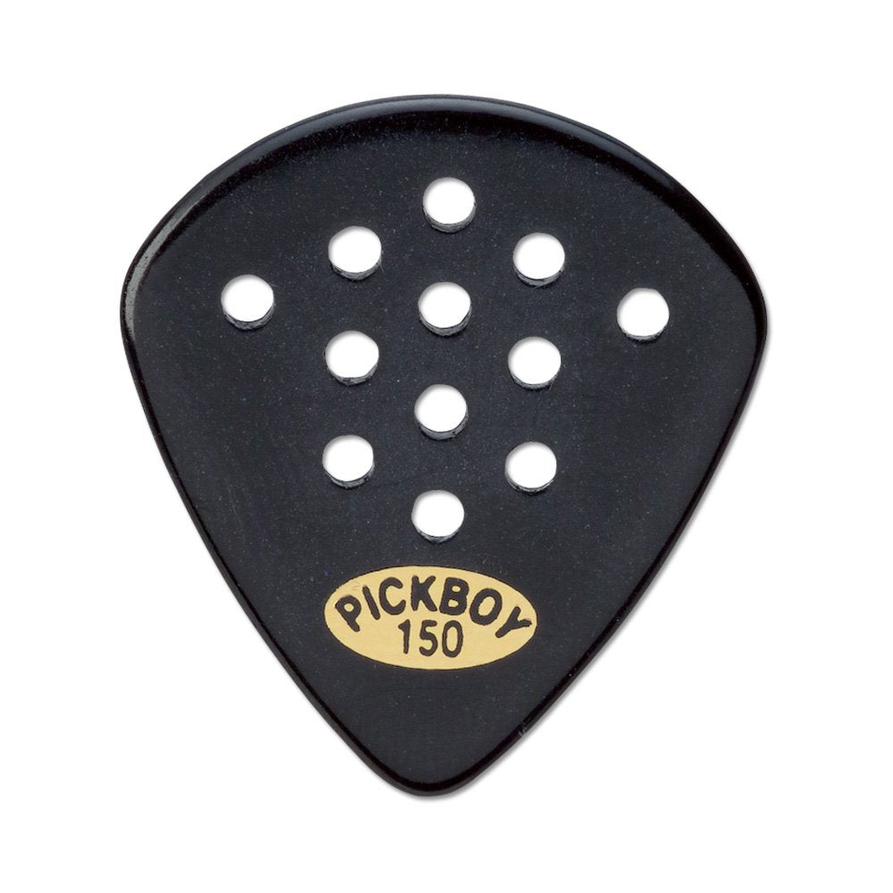 Pickboy Pos A Grip, Jazz, Black, Cellulose, 1.50Mm, 10 Picks