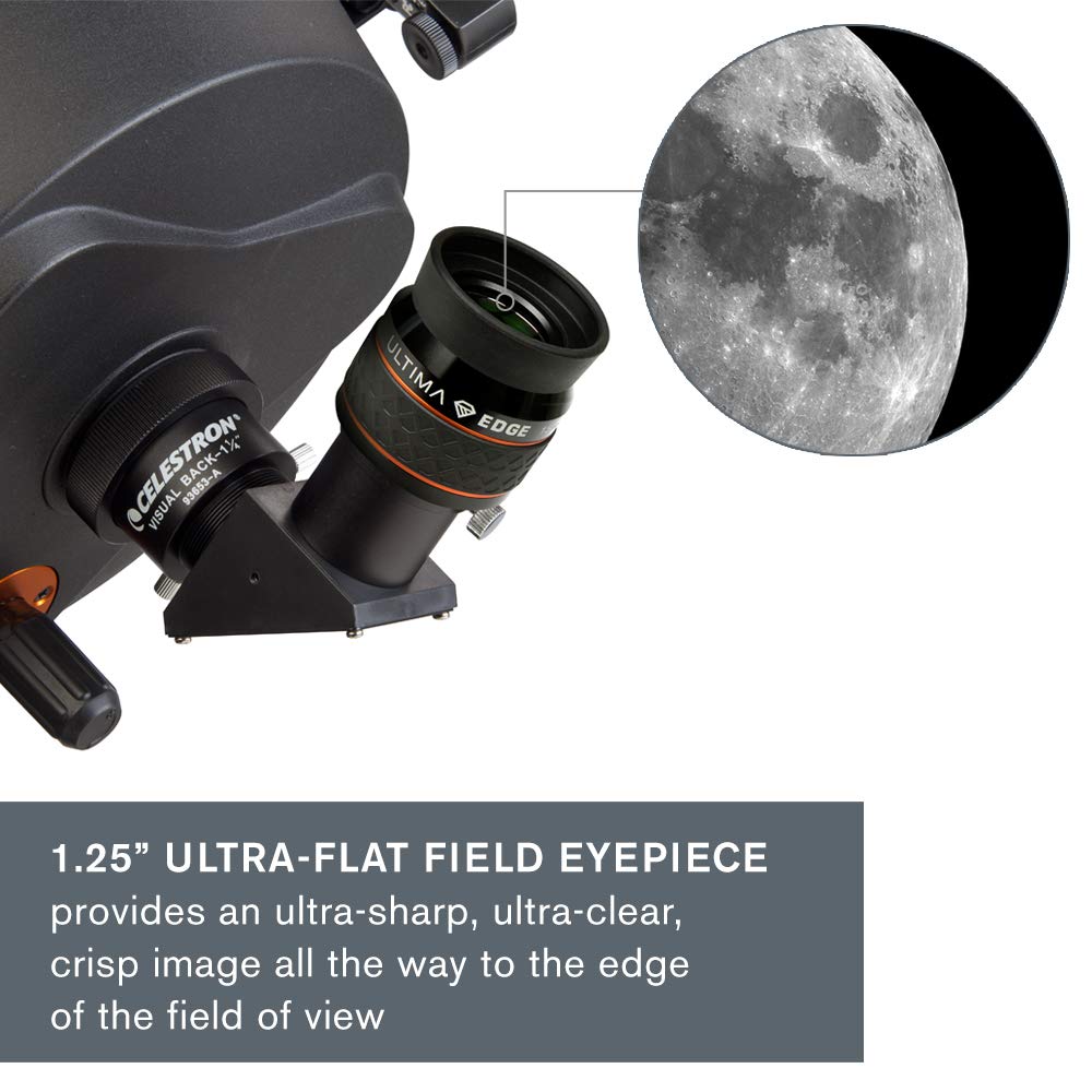 Celestron Ultima Edge   15Mm Flat Field Eyepiece   1.25''