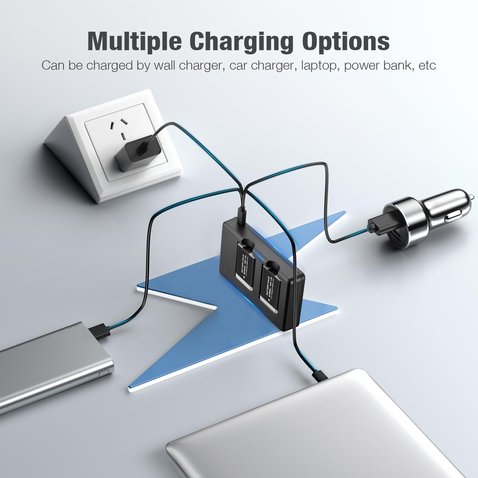 Nb 13L Battery 2 Pack Replacement Li Ion Batteries And Usb Dual Charger Set Compatible With Powershot G1X G5X G7 X G7X Mark 2 Ii