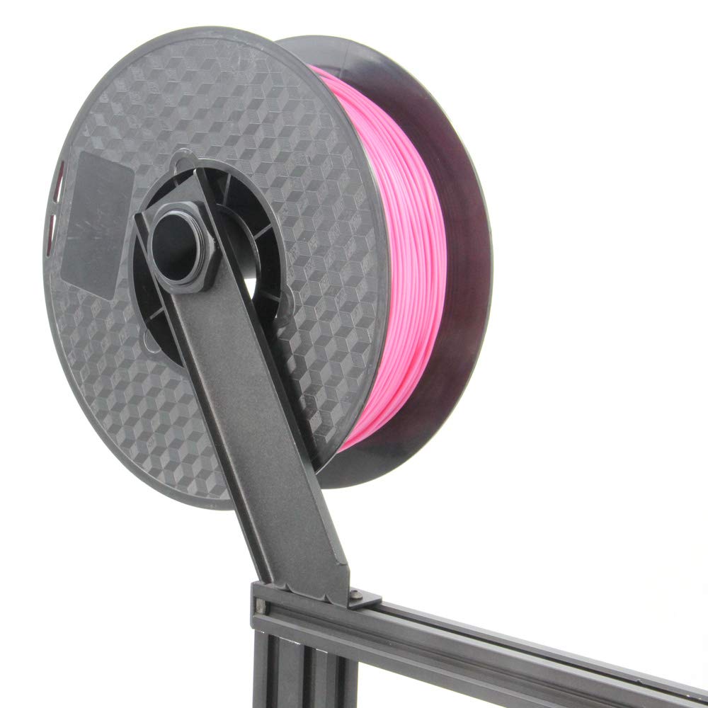 Zeberoxyz 2Pcs 3D Filament Rack Spool Holder Bracket Used For Materials Tpu/Pla/Abs/Nylon/Wood 0.5Kg 1Kg For 3D Printer Cr 10 (S