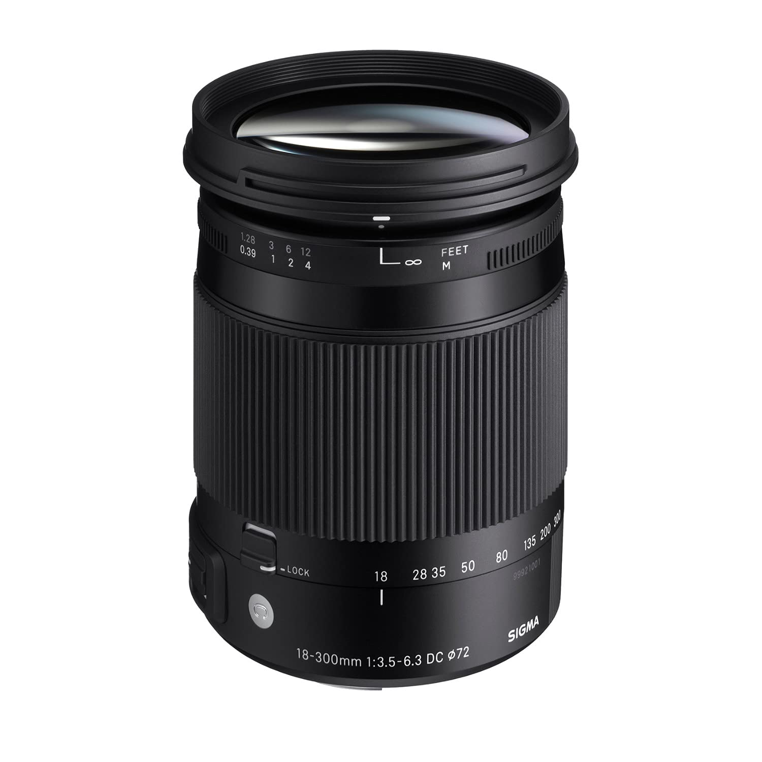Sigma 886306 18 300Mm F3.5 6.3 Contemporary Dc Macro Os Hsm Lens For Nikon, Black