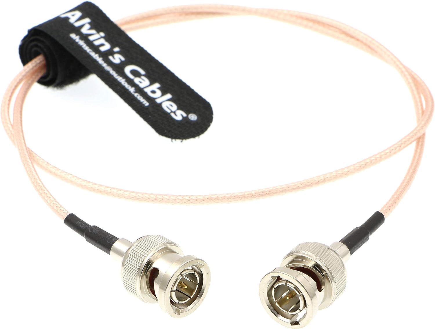 Alvin'S Cables Hd Sdi Video Cable Bnc Male To Male For Bmcc Video Out Blackmagic Camera 60Cm| 23.6Inches