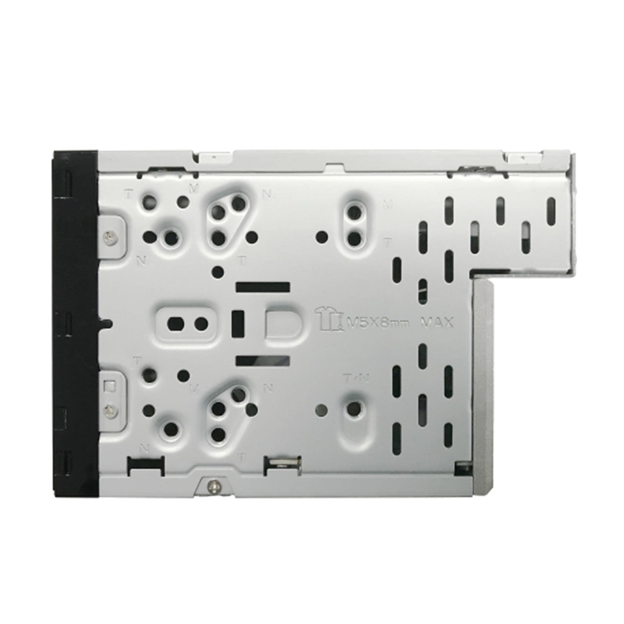 Jvc Kw-V66Bt 6.8'' Touchscreen Receiver Compatible With Apple Carplay & Android Auto Bundled With Two Pairs Of S-S65 6.5'' Coaxi