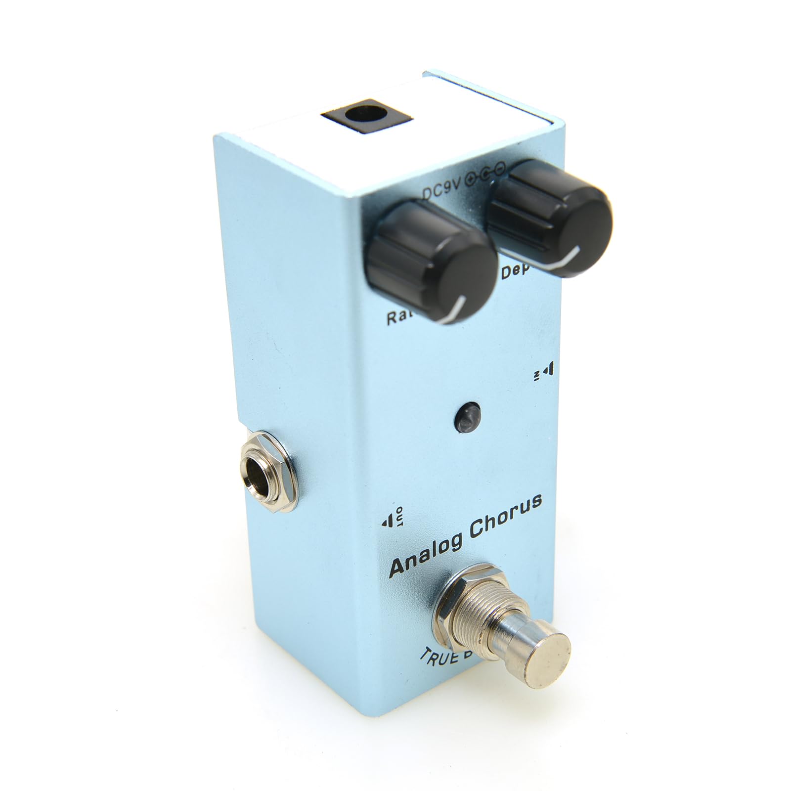 MUSIKLAN Electric Guitar Effects Pedal Mini Single Type DC 9V True Bypass (Analog Chorus)