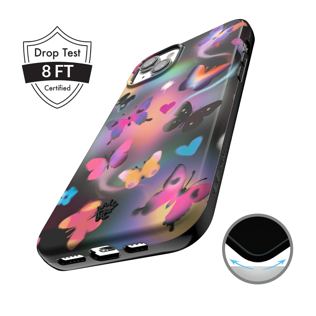 Velvet Caviar For Iphone 15 Plus Case Butterfly   Compatible With Magsafe [8Ft Drop Tested]