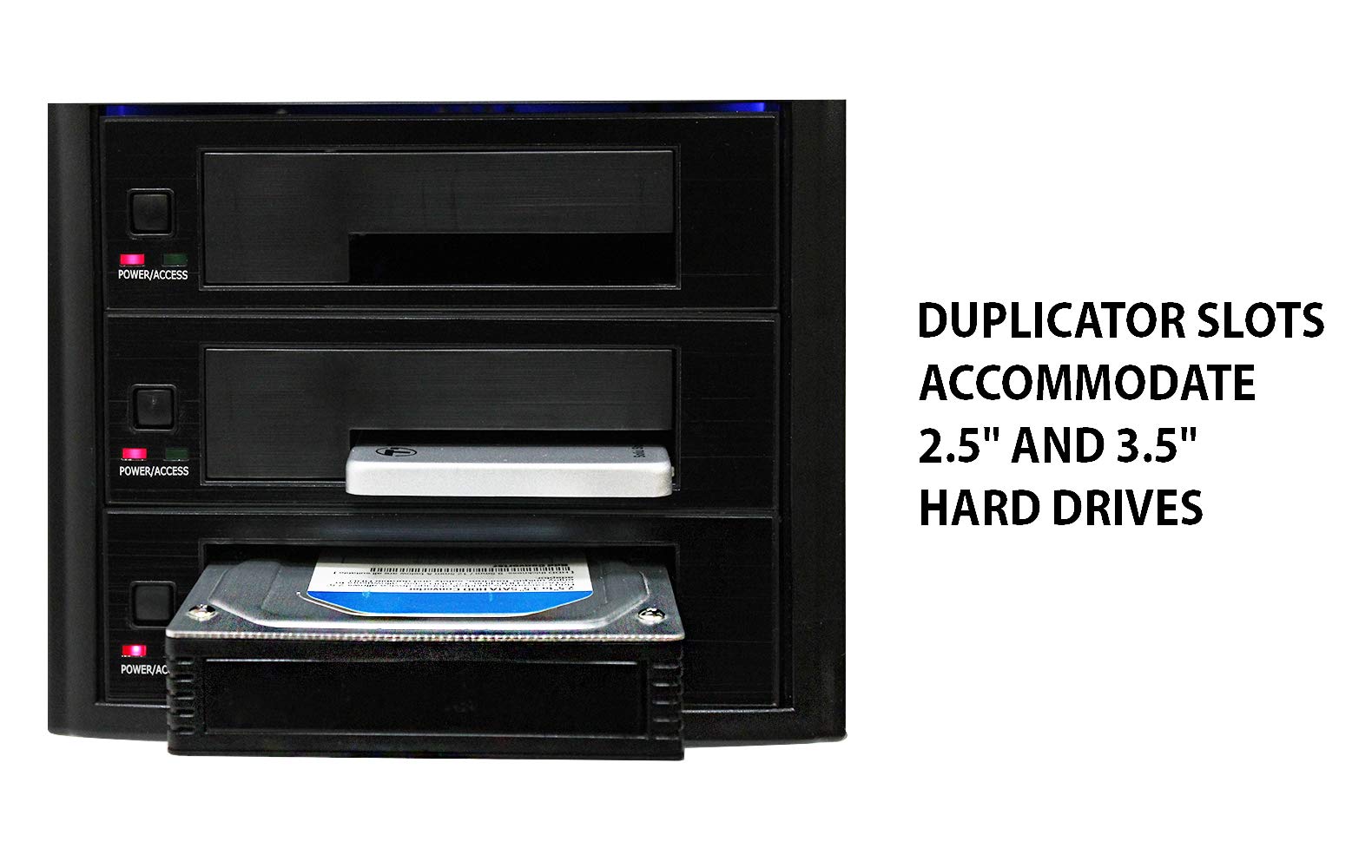 Systor 1:23 Hdd/Ssd Hard Drive Duplicator   36Gb/Min   Standalone Copier & Eraser/Sanitizer For Multiple Sata 3.5 Disk & 2.5 Sol