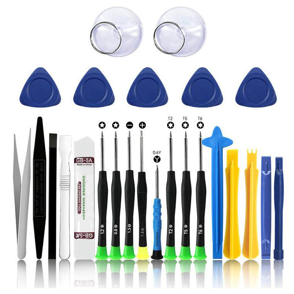 Willhom 25 In 1 Electronics Repair Tool Kit,Precision Screwdriver Set Magnetic For Iphone,Cell Phone,Smart Watch,Computer,Pc,Tab