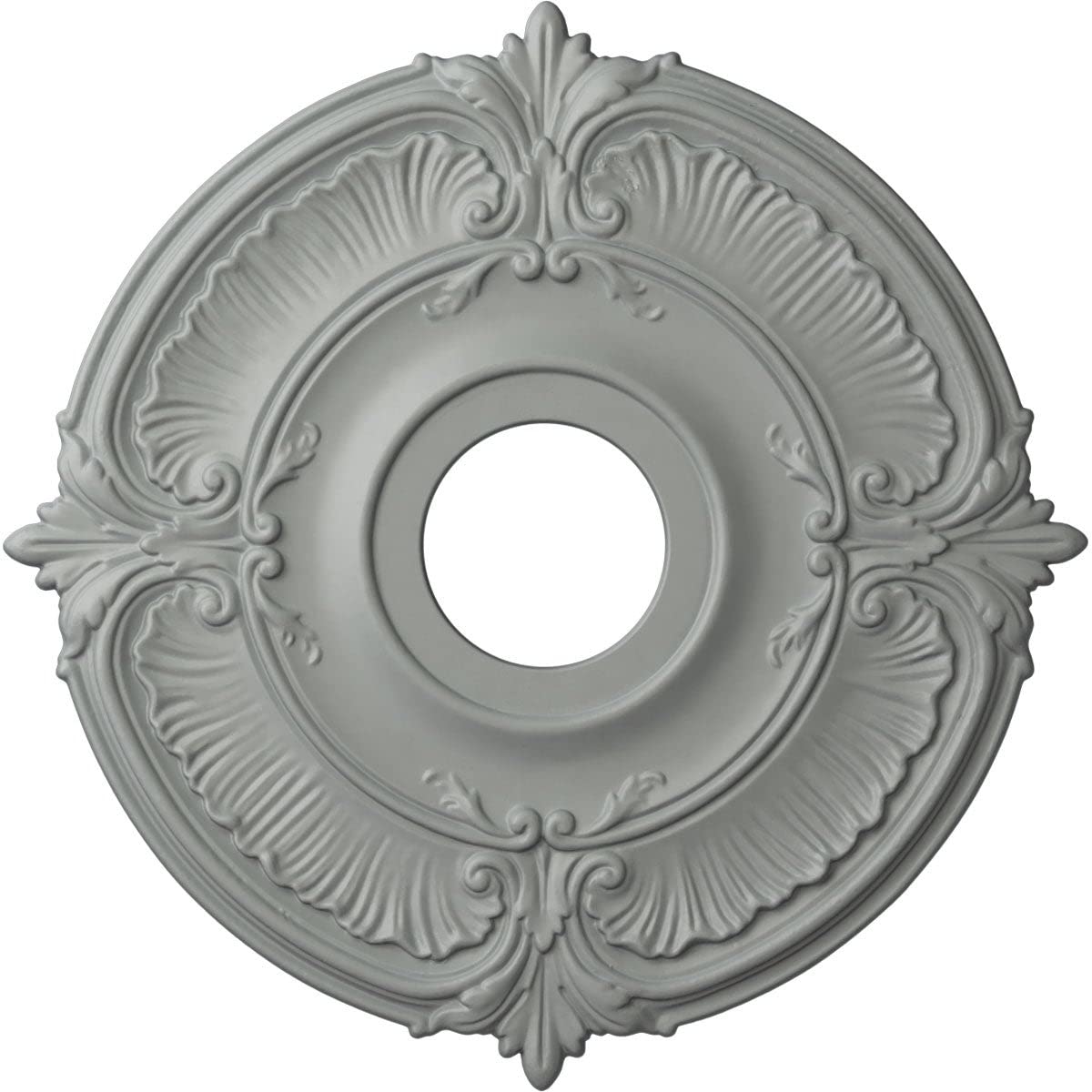 Ekena Millwork Cm18Atamf Attica Ceiling Medallion, 18''Od X 4''Id X 5/8''P (Fits Canopies Up To 5''), Hand Painted Americana