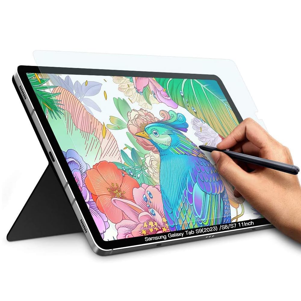 Galaxy Tab S9 Screen Protector 11 Inch 2023, Paperfilm Screen Protector For Galaxy (Tab S9 /Tab S9 Fe 5G 2023)/S8/S7 11 Inch 202