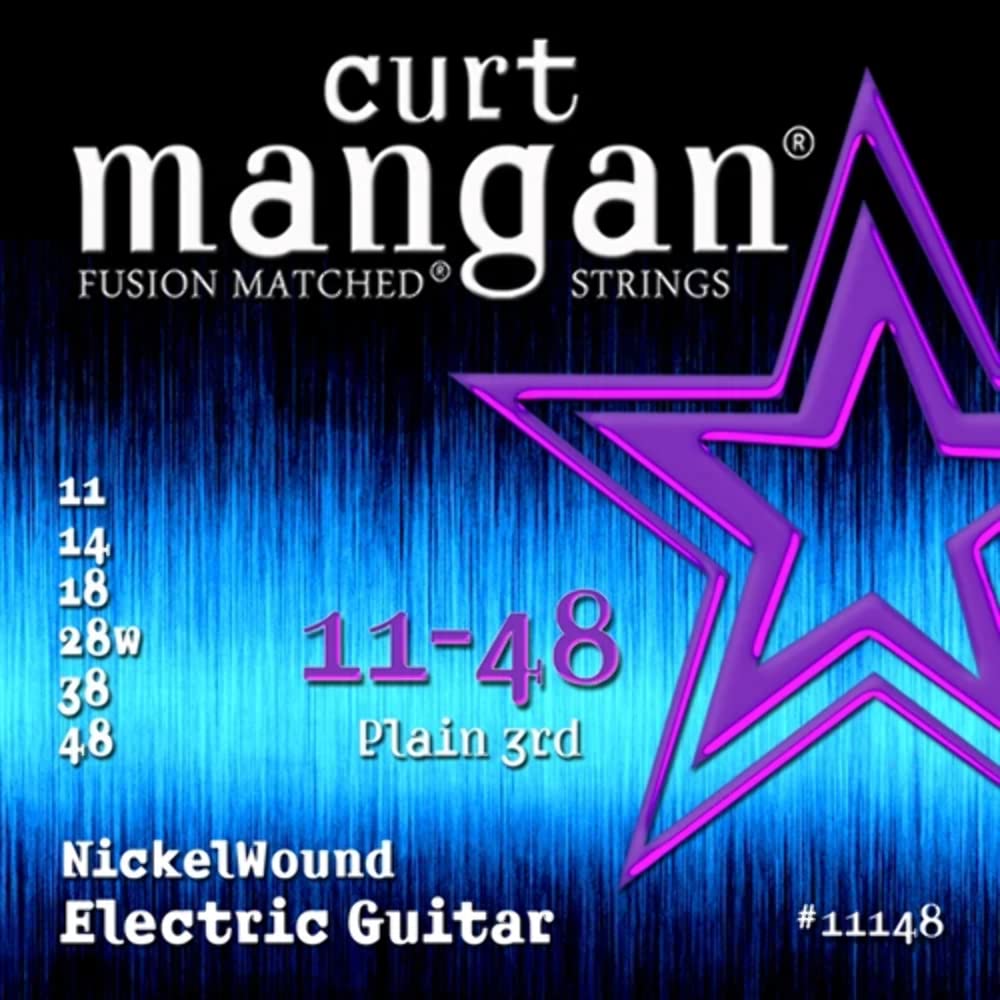 Curt Mangan 11 48 Nickel Wound Electric Guitar Strings