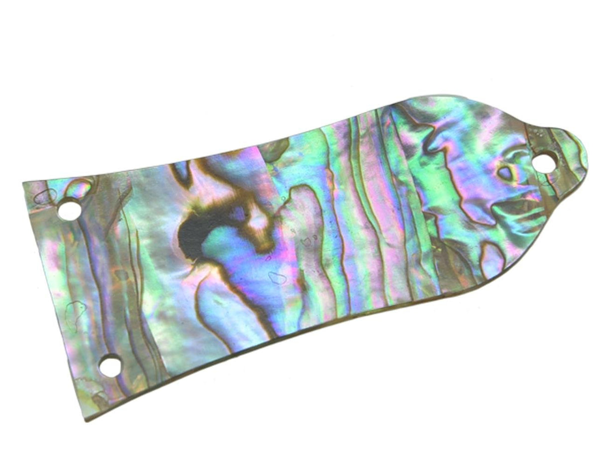 Kaish Pure Custom Made Natural Abalone Shell Guitar Truss Rod Cover With 3 Holes For Epiphone Lp Les Paul