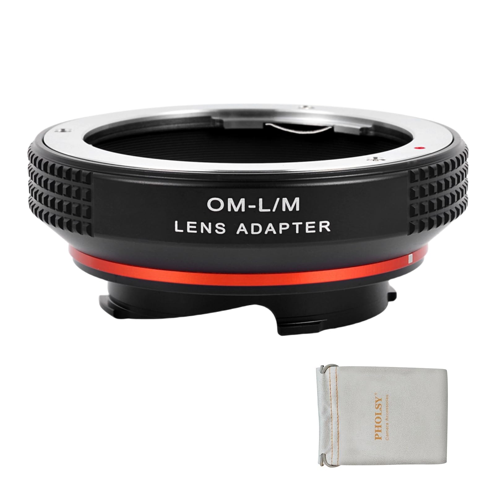 Pholsy Lens Mount Adapter With 6 Bit Coding Compatible With Olympus Zuiko Om Lens To Leica M Mount Camera Body Om To Leica M