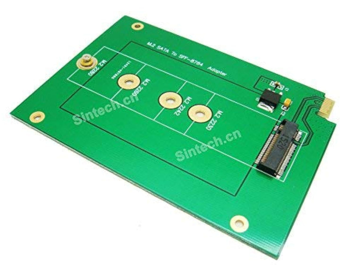 Sintech M.2(NGFF) SATA SSD Card,for Upgrade WD Blue UltraSlim SATA 3 SFF-8784 HDD WD5000MPCK