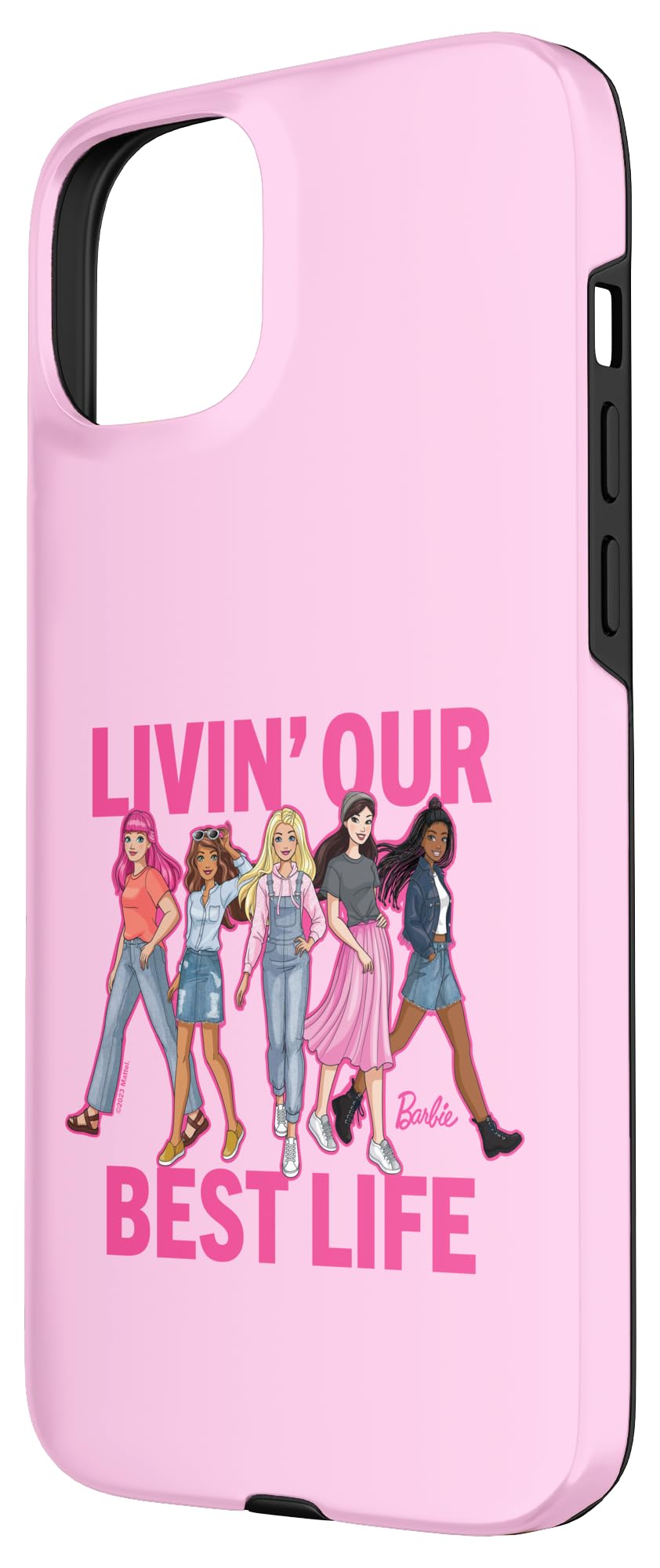 Iphone 15 Plus Barbie Livin ' Our Best Life Case