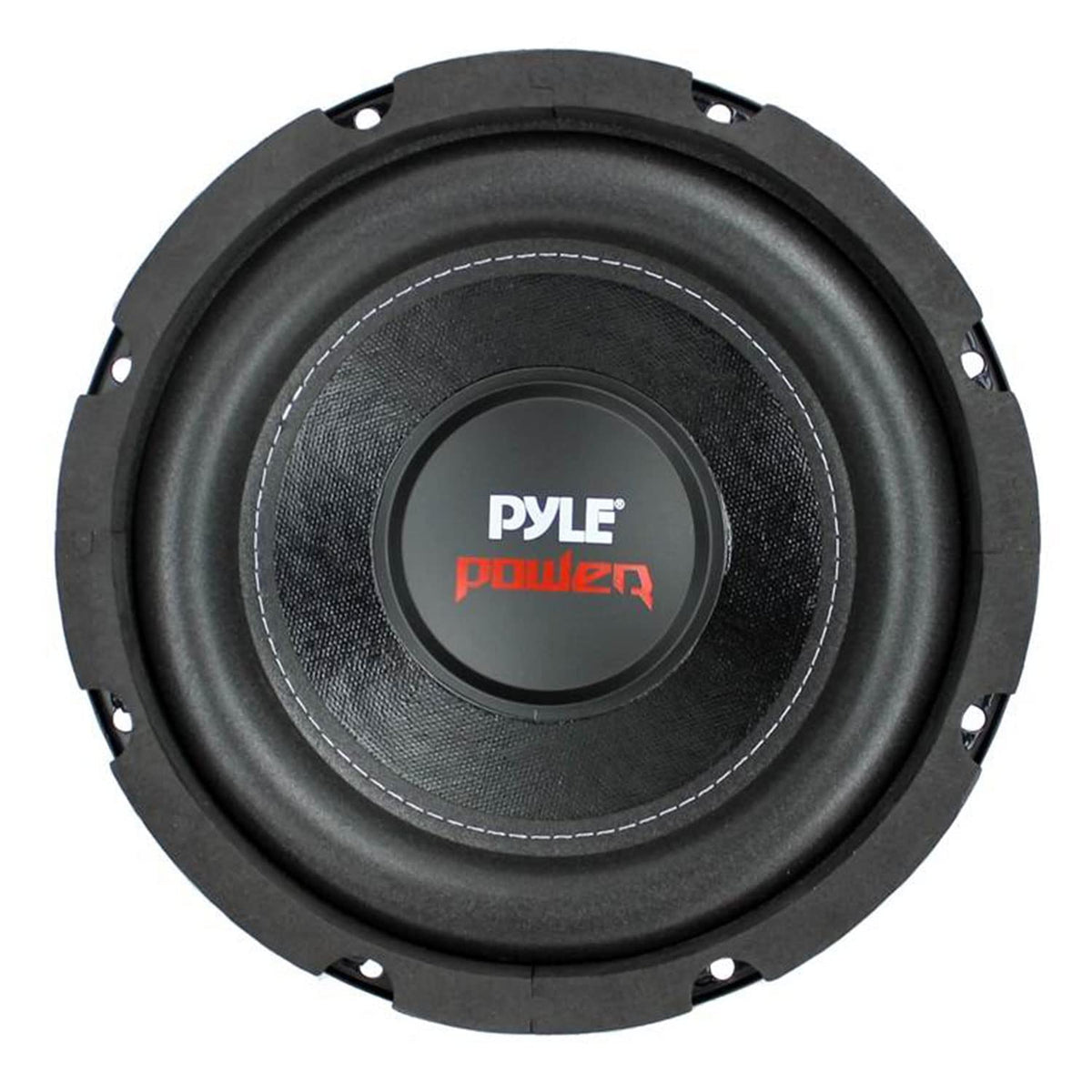 Pyle Car Subwoofer Audio Speaker   8In Non Pressed Paper Cone, Black Plastic Basket, Dual Voice Coil 4 Ohm Impedance, 800 Watt P