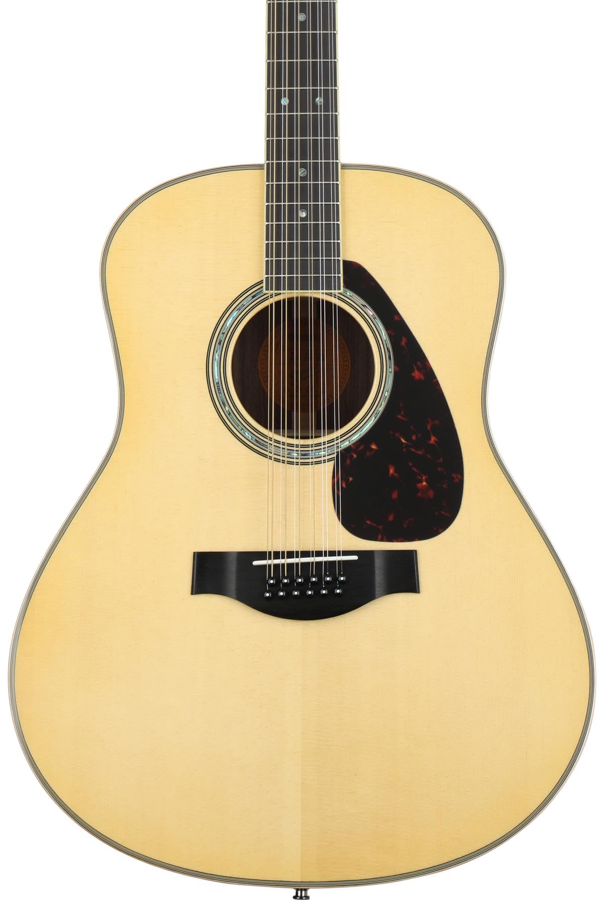 Yamaha L-Series LL16 12-String Acoustic-Electric Guitar with Gig Bag - Natural