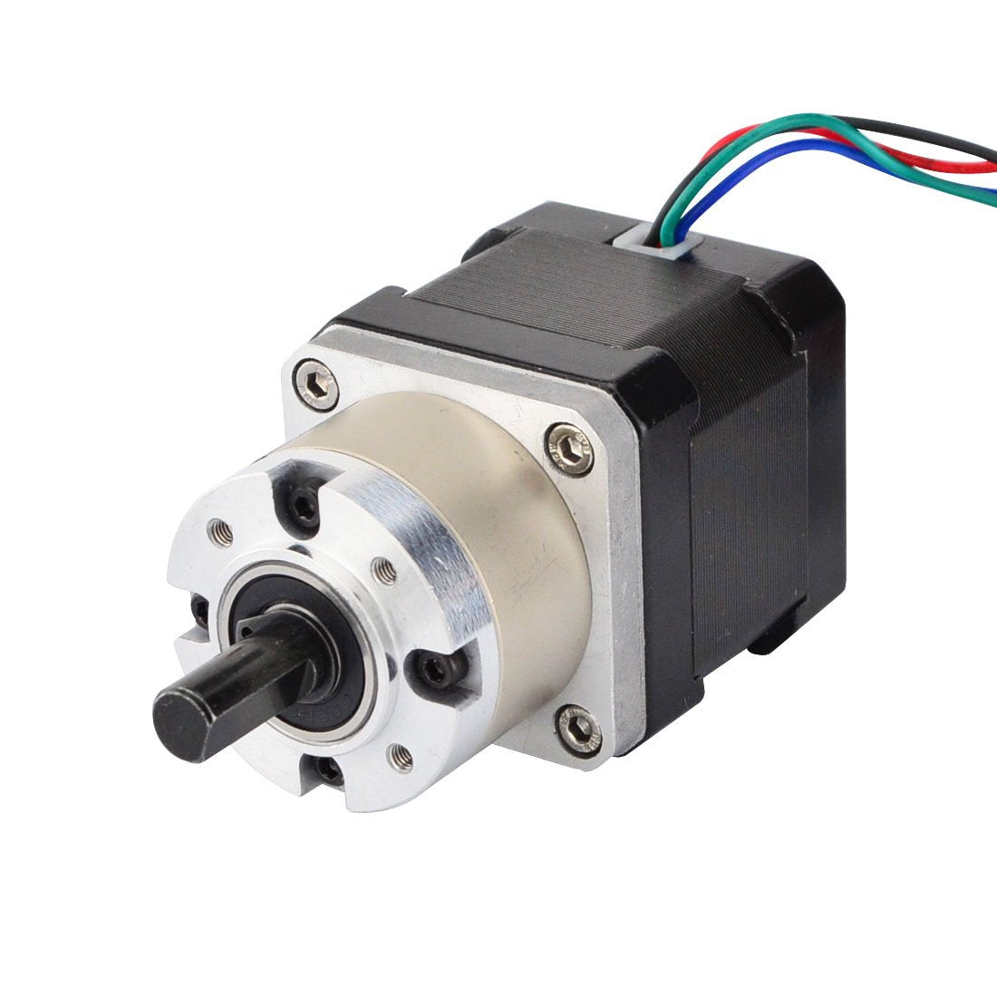 Stepperonline 5:1 Planetary Gearbox Nema 17 Stepper Motor 1.68A For Diy Cnc Robot 3D Printer