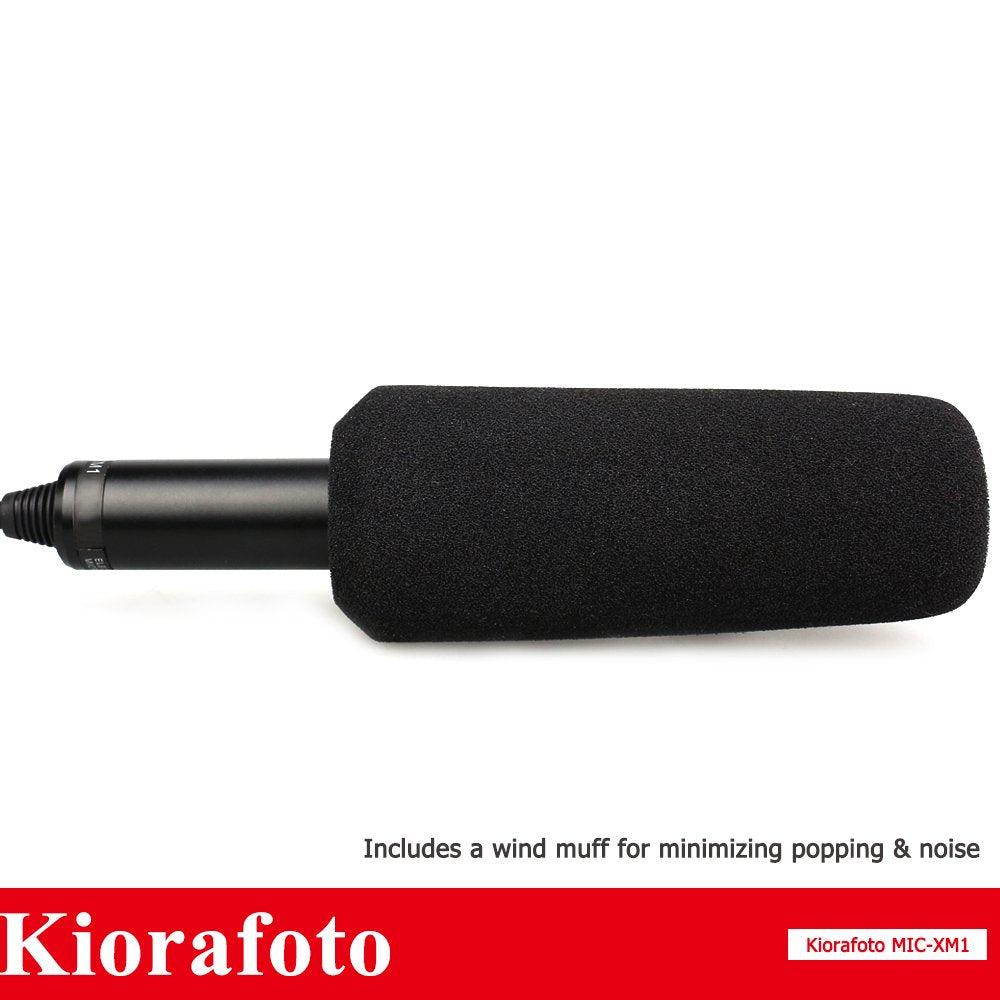 Kiorafoto Camera Camcorder Microphone For Sony Hxr Nx30 Hxr Nx70 Hxr Nx5 Dsr Pd170 Hvr A1 Hdr Ax2000 Hvr Z7 Hvr Z5 Hvr Z1 Hvr V1