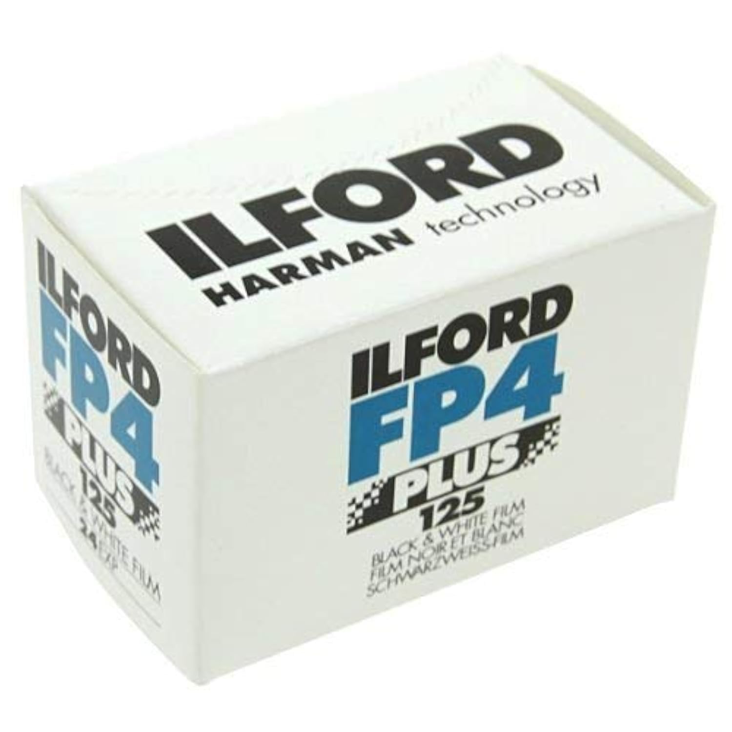 Ilford Fp4 Plus, Black And White Print Film, 135 (35 Mm), Iso 125, 24 Exposures (1700682) 2 Pack