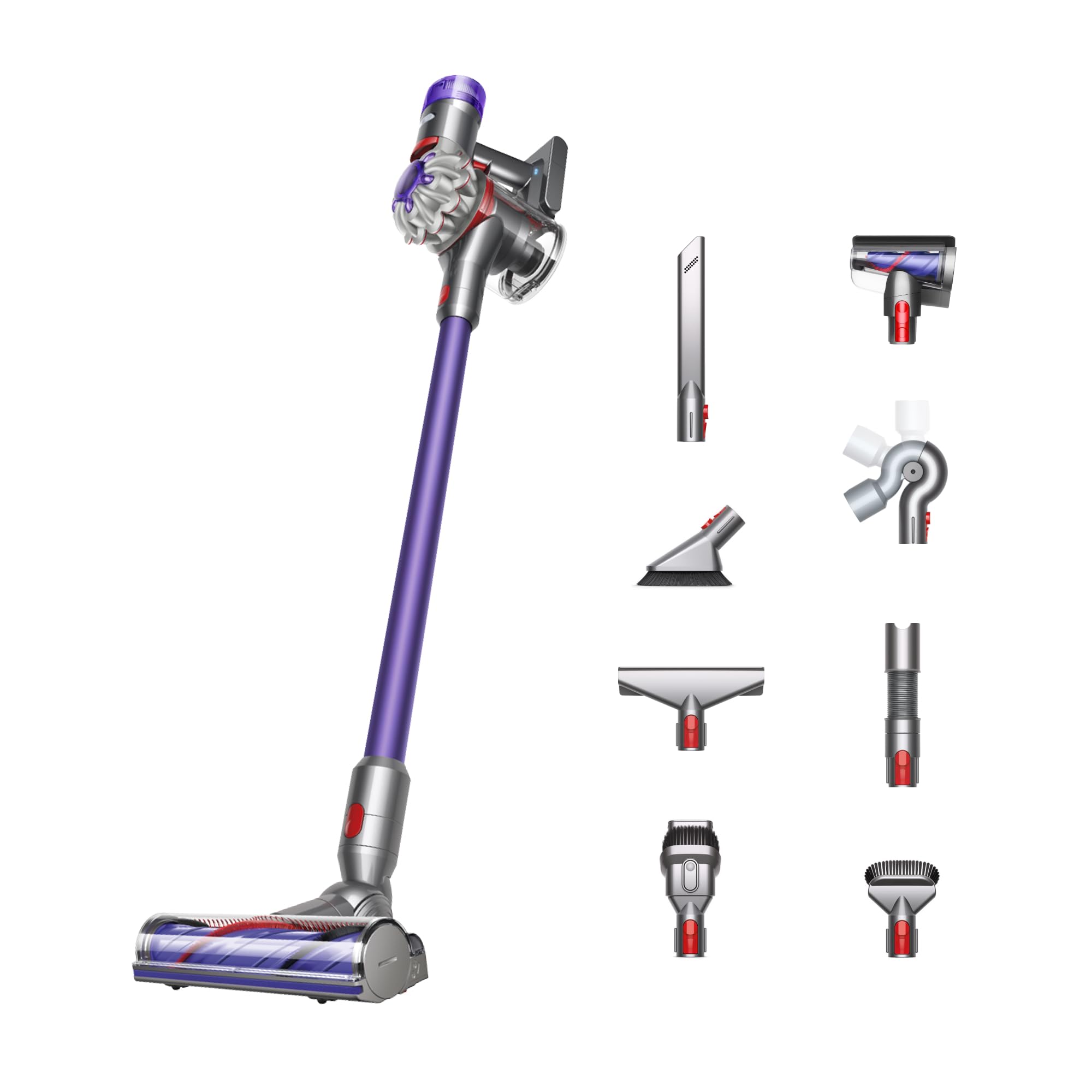 Dyson V8 Extra Cordless Vacuum Cleaner, Purple