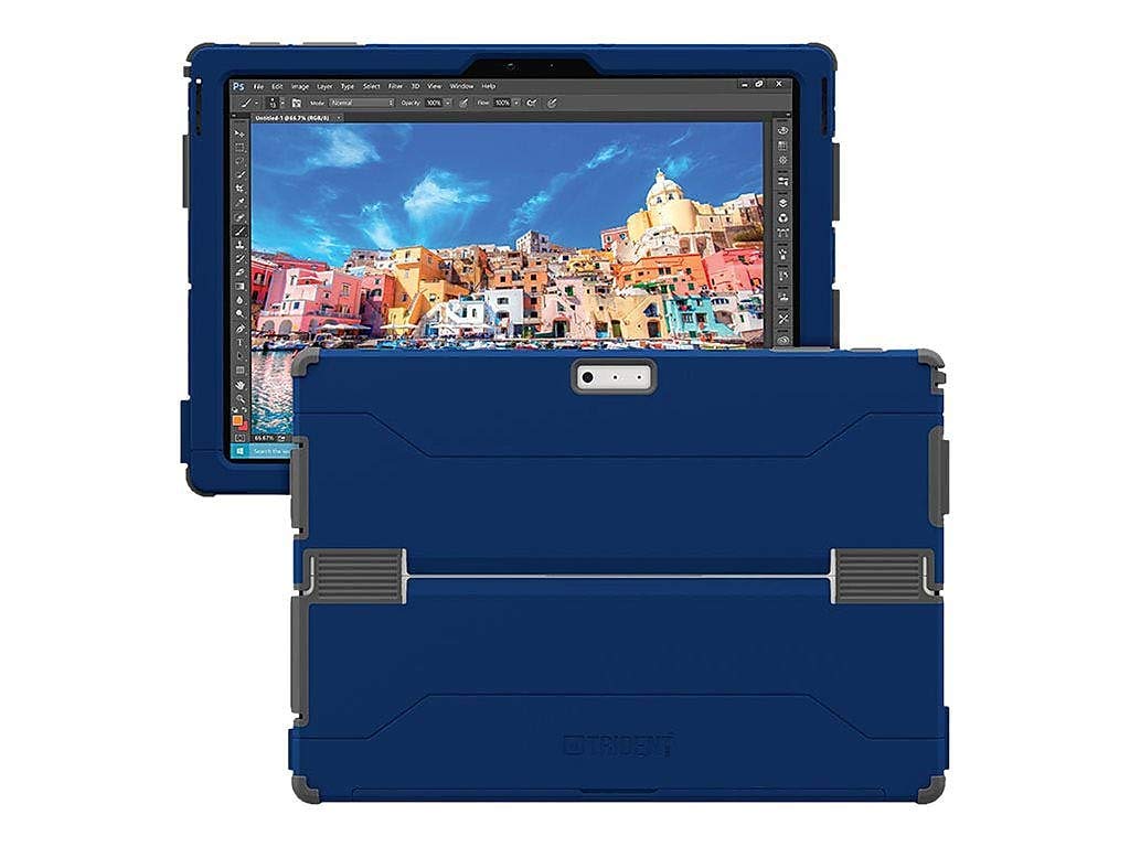 Trident Dual Layer Protective Case For Microsoft Surface Pro 4 (Cyclops Edition, Navy Blue)