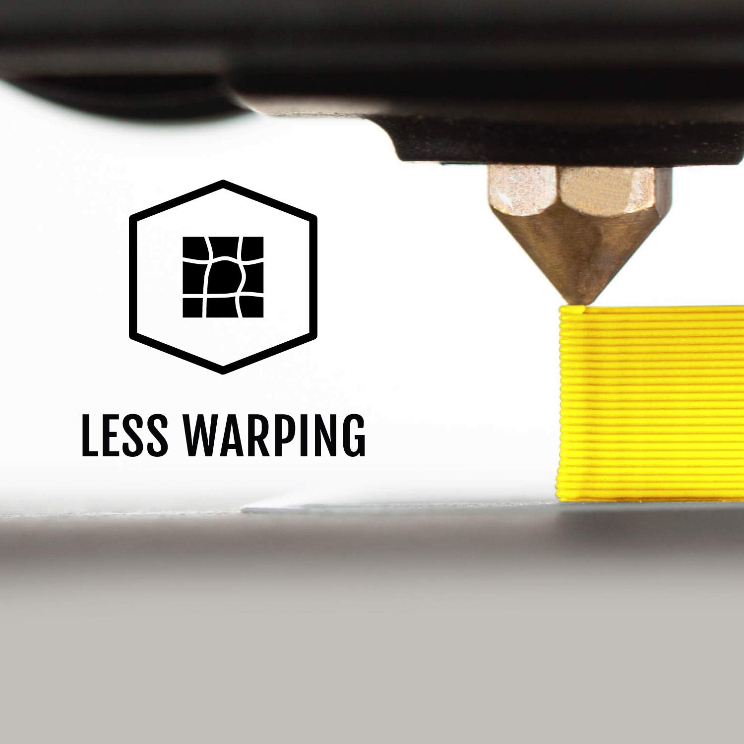 Hatchbox 1.75Mm Yellow Pla 3D Printer Filament, 1 Kg Spool, Dimensional Accuracy +/  0.03 Mm, 3D Printing Filament