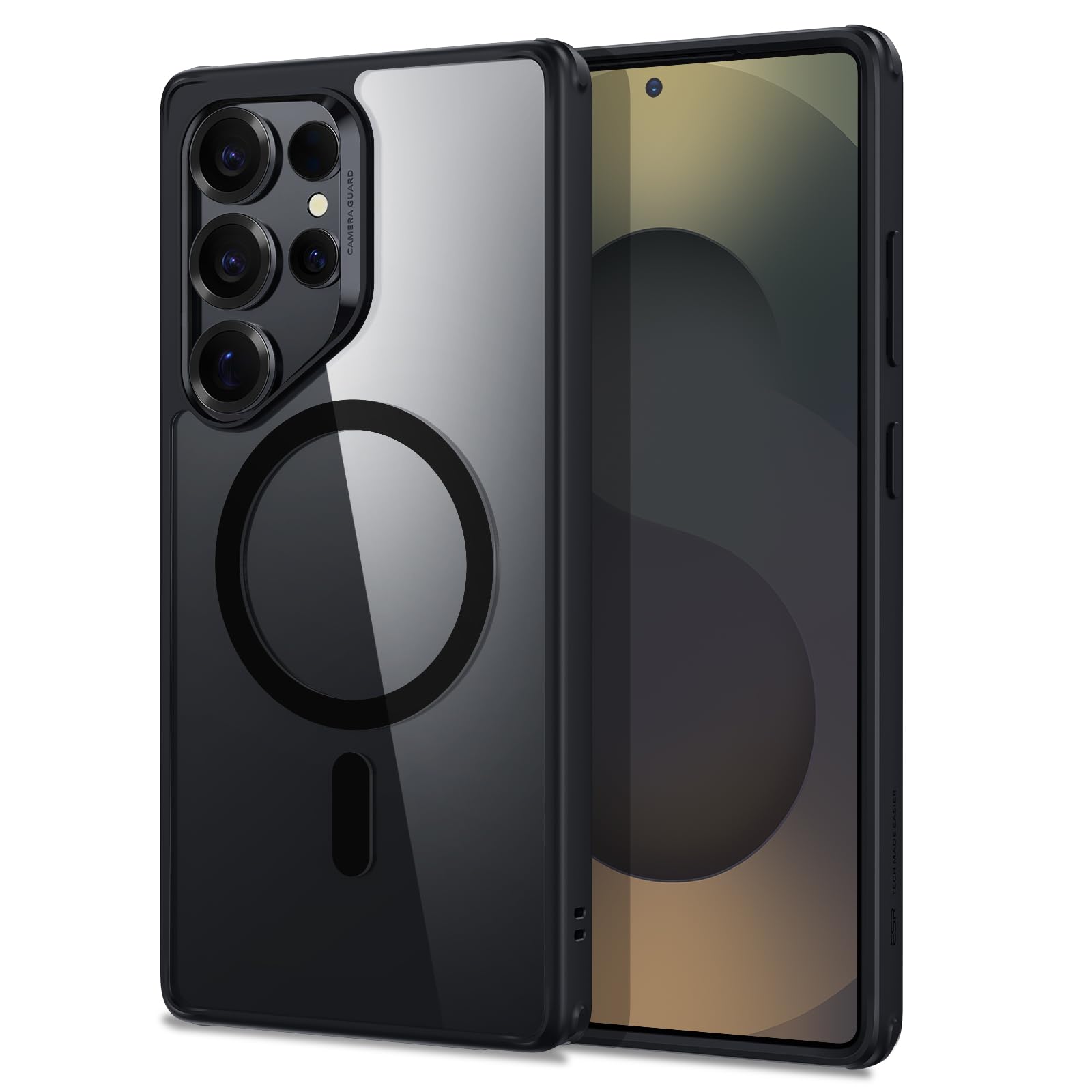 ESR for Samsung Galaxy S25 Ultra Phone Case,Compatible with MagSafe,Magnetic Case for S25 Ultra,Military-Grade Protection, Yello