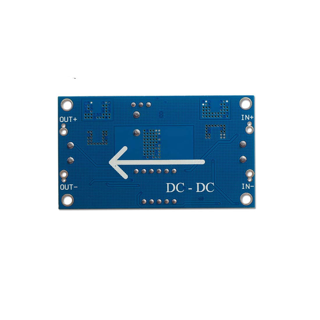 Hiletgo 5A 75W Dc Dc Step Down Power Module Xl4015 Adjustable With Led Voltmeter Free Pillars