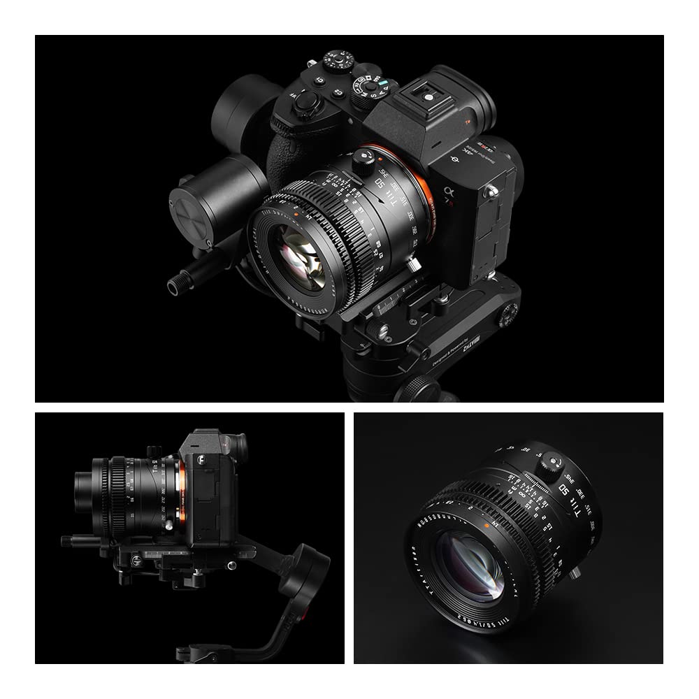 Ttartisan Tilt 50Mm F1.4 Lens Full Frame Manual Focus Portrait Lenses Large Aperture Mirrorless Camera Compatiable With Z Mount Z5 Z6 Z7 Z6Ii Z7Ii Zfc Z30 Z50 Z9