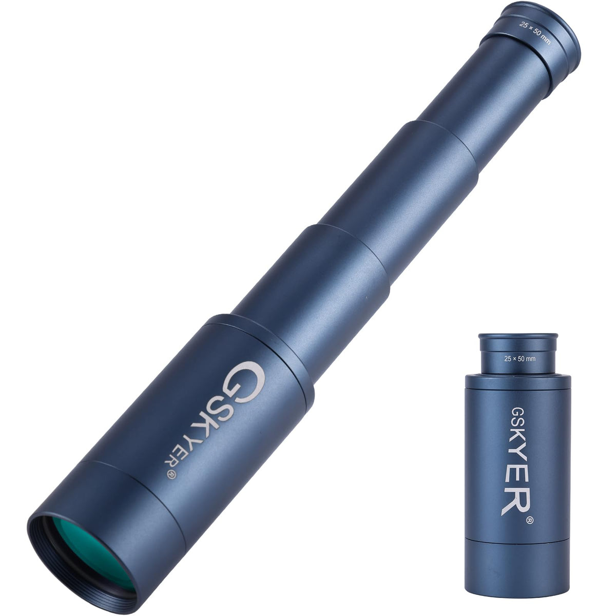 25X50 Monocular Telescope, Monoculars For Adults High Powered: Compact Hd Zoom Scope For Men Gifts Cool Gadgets With Bak4 Prism
