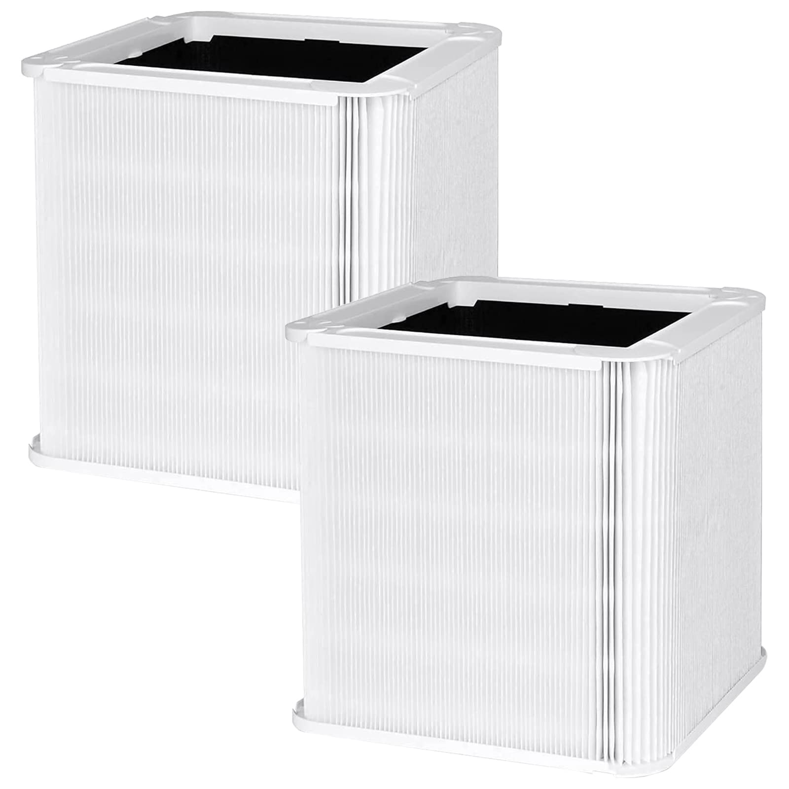 Carmerny Blue Pure 211+ True Hepa Replacement Filter Compatible With Blueair Blue Pure 211+ And Max Air Cleaner Purifier, 2 Pack