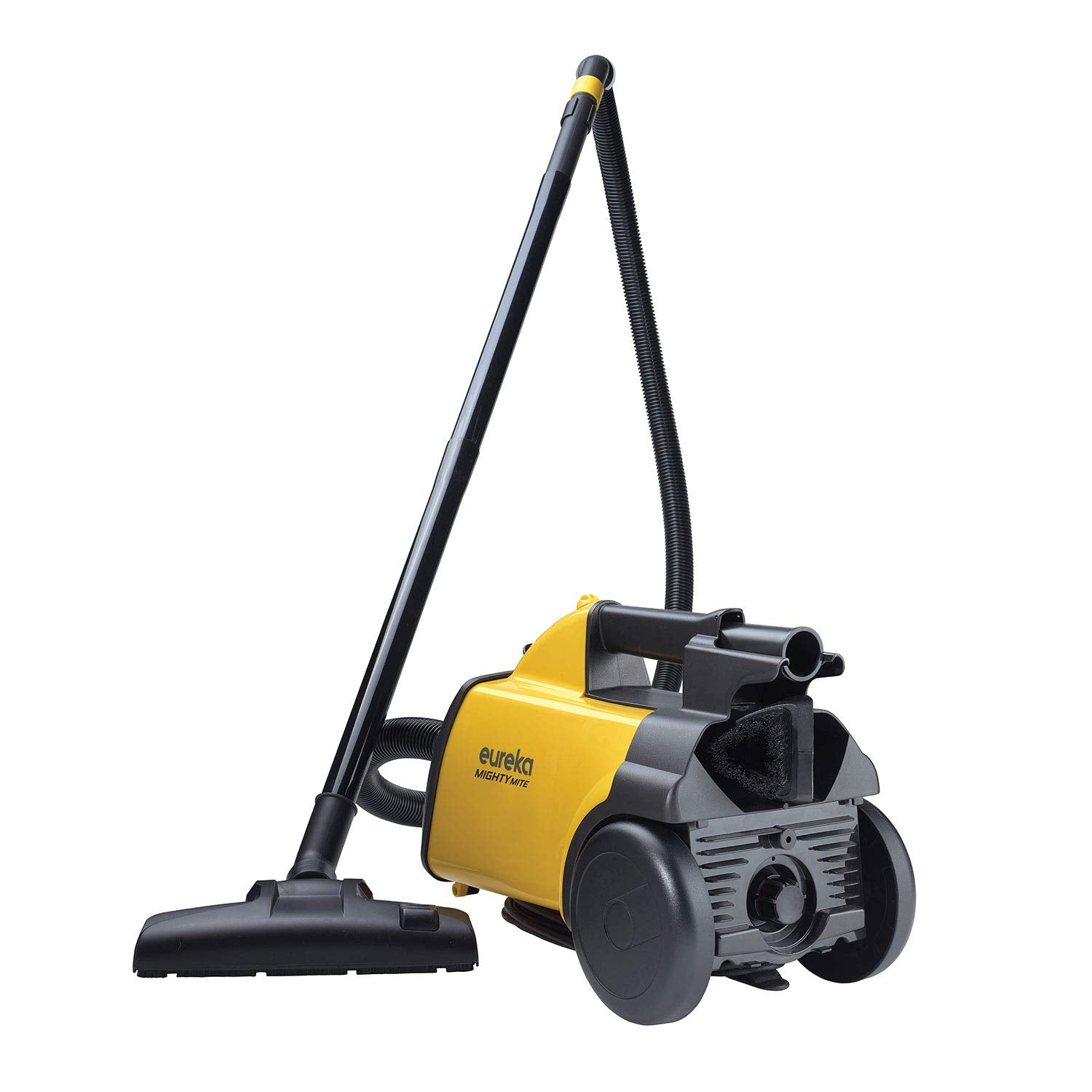 Eureka Canister Vacuum, Pet Friendly Vacuum Cleaner For Home, Lightweight Powerful Vacuum For Carpets And Hardfloors, 3670G Ordinary, Yellow