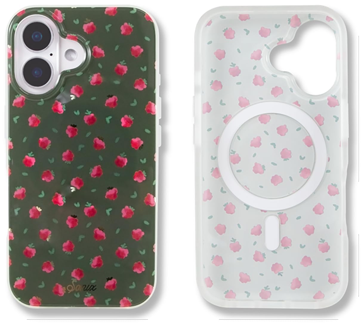 Sonix Case For Iphone 16 | Compatible With Magsafe | 10Ft Drop Tested | Raspberry Delight