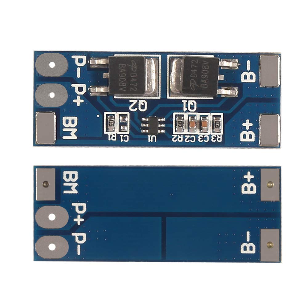 Aceirmc 5Pcs 2S 8A Li Ion 7.4V 8.4V Li Ion Lithium Battery 18650 Charger Pcb Protection Board For Li Ion Lipo Battery Cell Pack