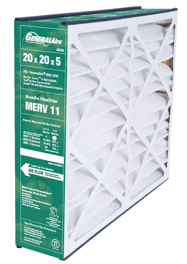 Generalaire Reservepro # 4556 20'' X 20'' X 5'' Air Filter, Merv 11 6Fm2020 (1 Pack)