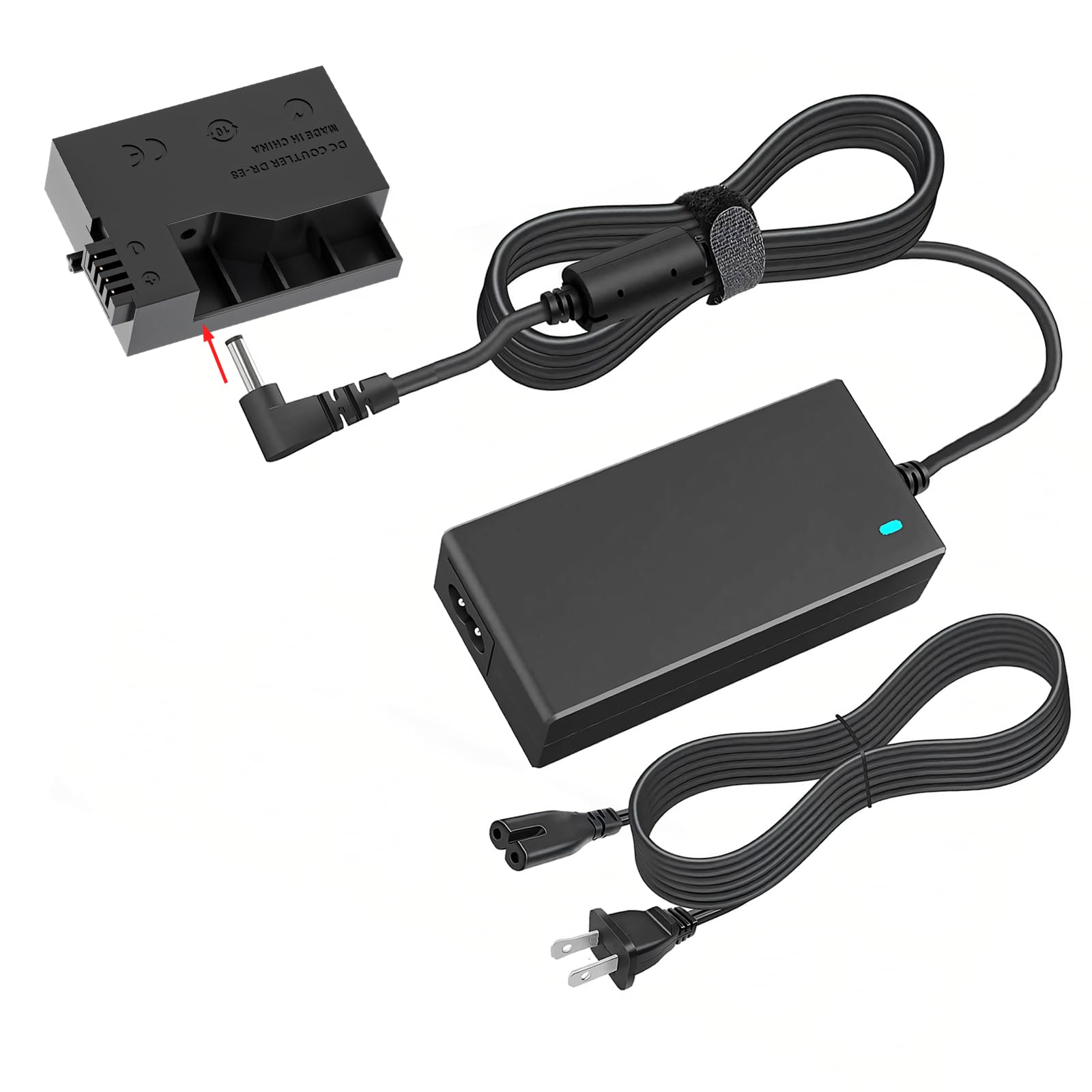 F1Tp Ack E8 Ac Power Adapter Dr E8 Dc Coupler Kit Replace Lp E8 Battery For Canon Eos Rebel T5I T4I T3I T2I 700D 650D 600D 550D Cameras