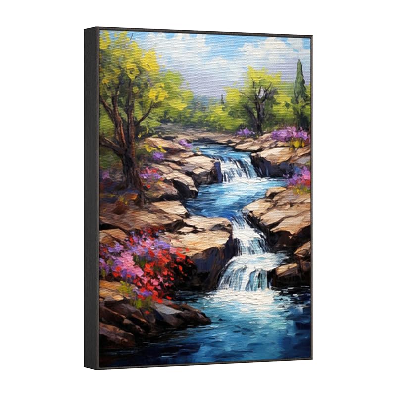THOMSON - QY-BG002 BB82532- Wall Art Wireless Bluetooth True Wireless Stereo Speaker Built in Battery