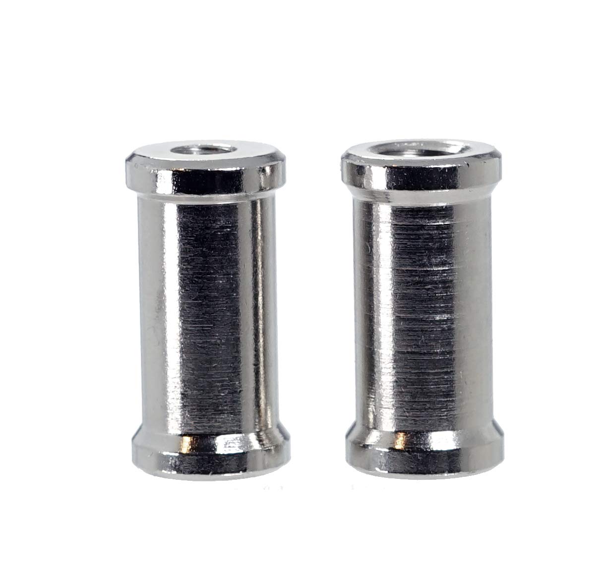 (2 Packs) 32Mm 1/4 To 3/8 Inch Female To Female Convertor Threaded Screw Adapter Spigot For Studio Light Stand, Hotshoe/Coldshoe