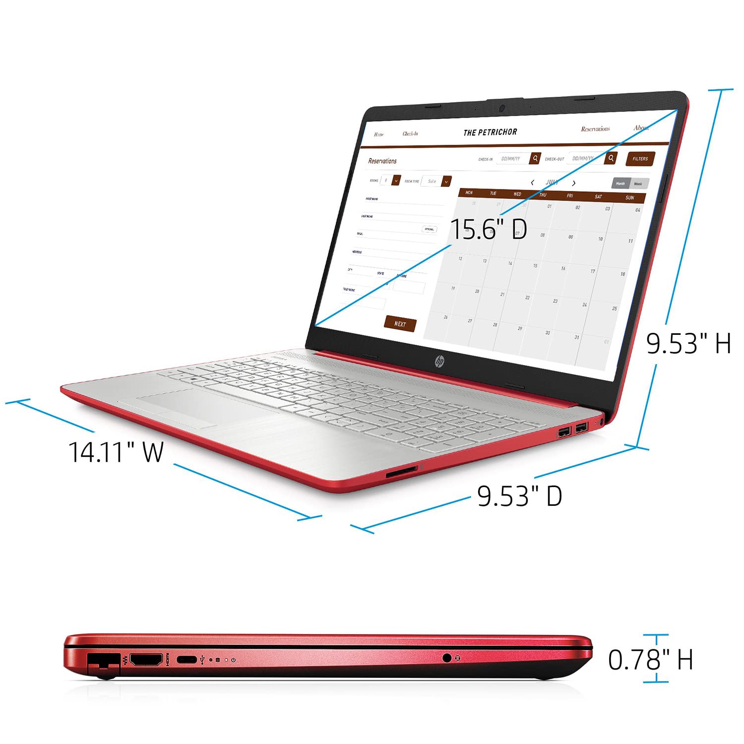 Hp 2022 Newest Pavilion 15.6'' Hd Laptop, Intel Quad Core Pentium Processor, 8Gb Ram, 128Gb Ssd, 11 Hr Battry Life, Intel Uhd Gr