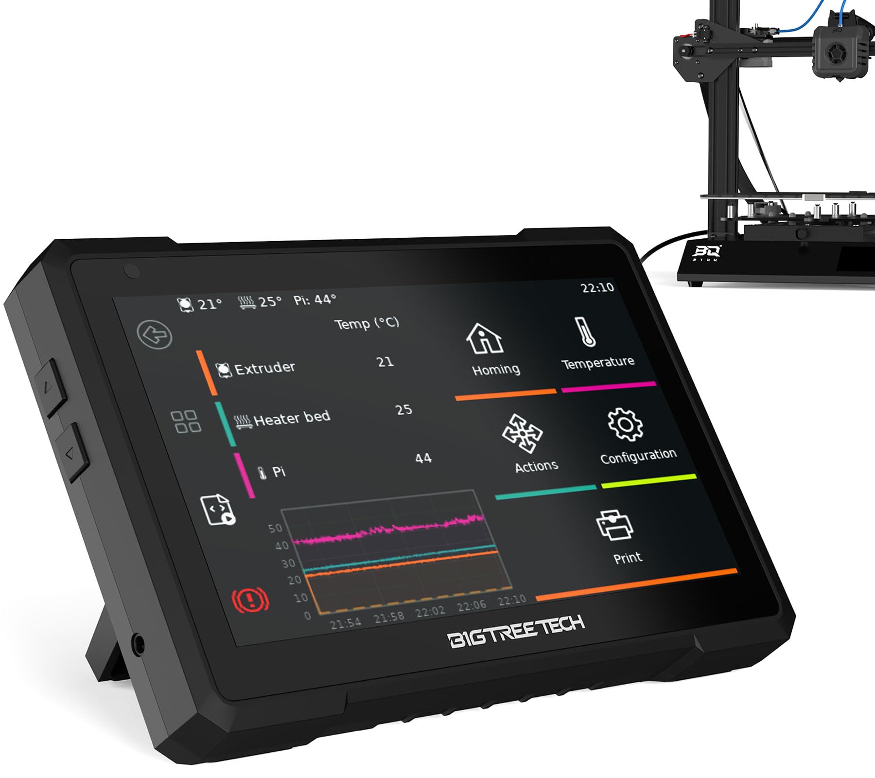 BIGTREETECH PAD 7 Touch Screen Based on Klipper firmware 7 inch Open Source Smart PAD with CB1 Board KlipperScreen for BIQU B1 S